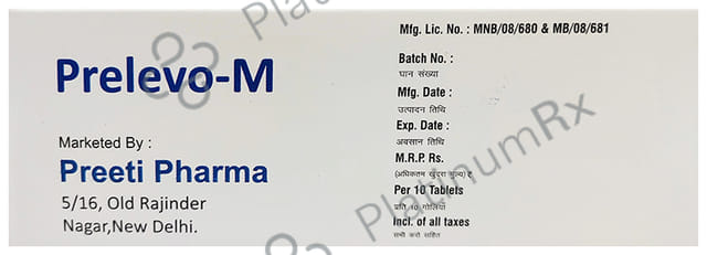 Prelevo M 5/10mg Tablet 10s