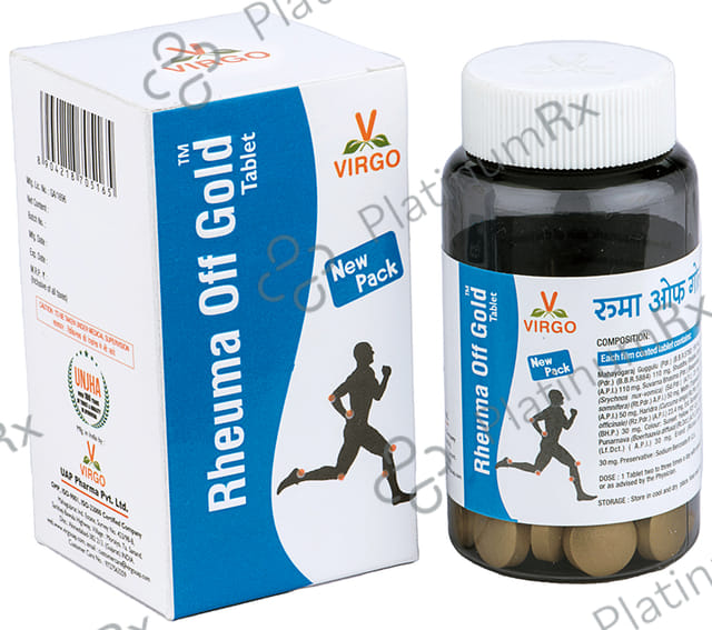 Virgo Rheuma Off Gold Tablet 1000 tablets