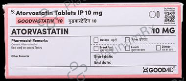 Goodvastatin 10mg Tablet 10s