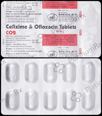 CO2 200/200mg Tablet 10s