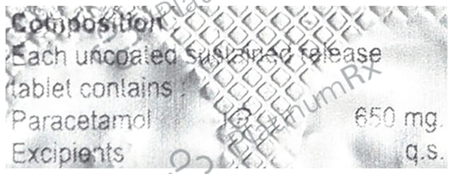 Zyvimol 650 SR Tablet