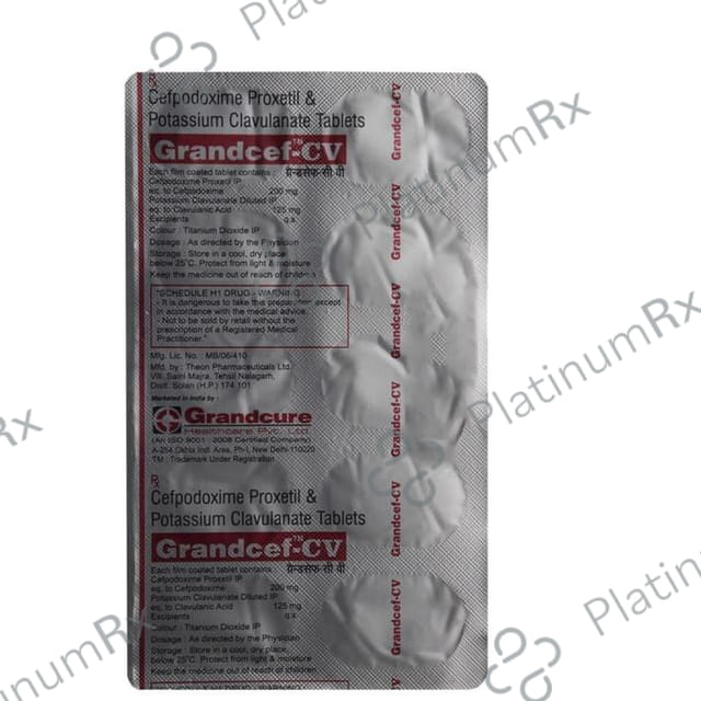Grandcef-CV Tablet