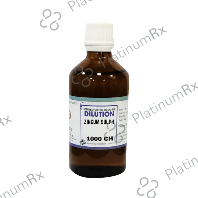 LDD Bioscience Zincum Sulph Dilution 1000 CH 100 ml