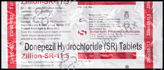 Zillion 11.5mg Tablet SR
