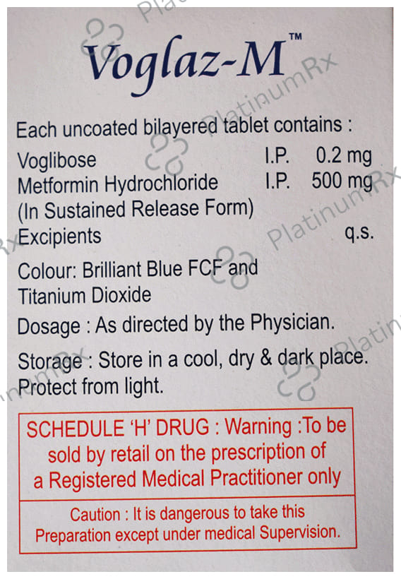 Voglaz M Tablet SR 10s