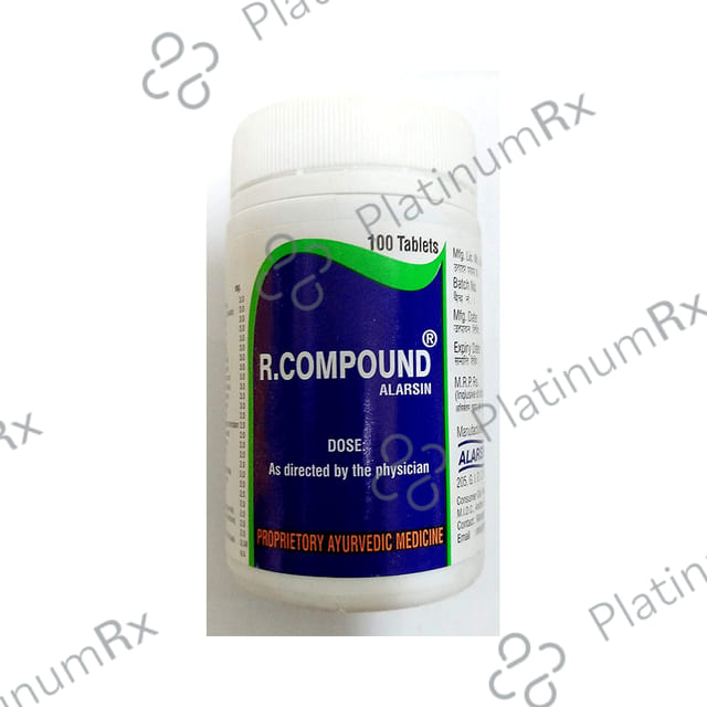 R Compound Tablet 100 tablets