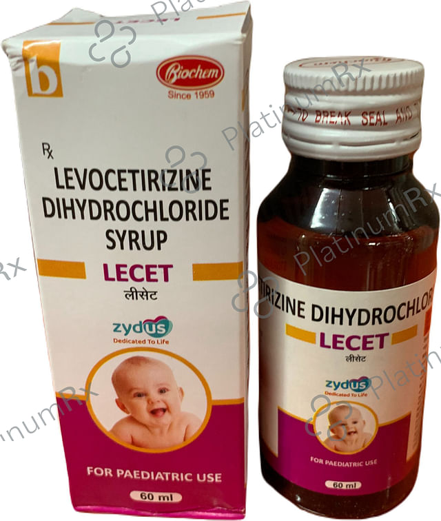 Lecet 2.5mg Syrup 60ml
