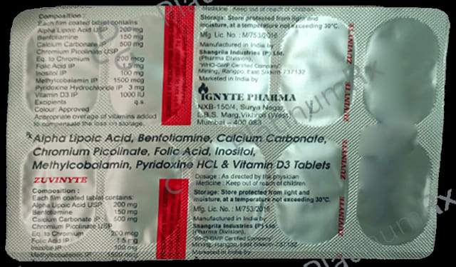 Zuvinyte Tablet 10s