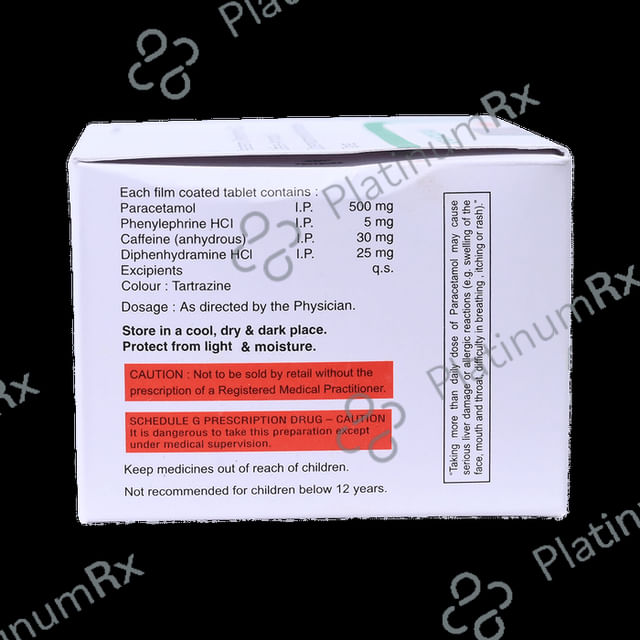 XO Flu N Cold Plus Tablet