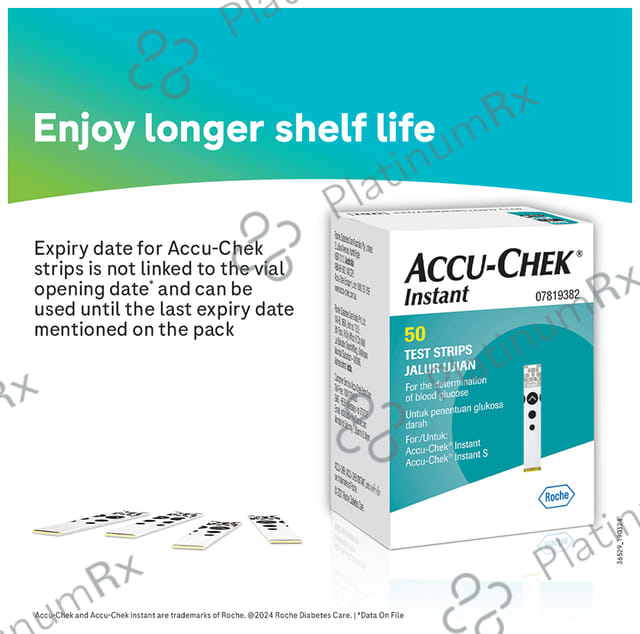 Accu Chek Instant S Blood Glucometer (10 Free Test Strips) 1s