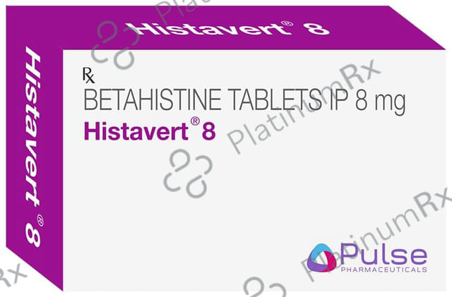 Histavert 8mg Tablet 15s
