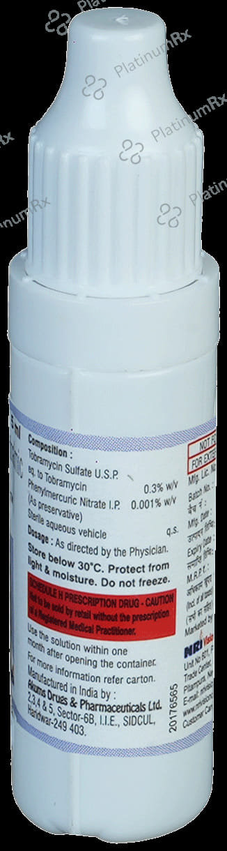 Zentob 0.3% Eye Drop 5ml