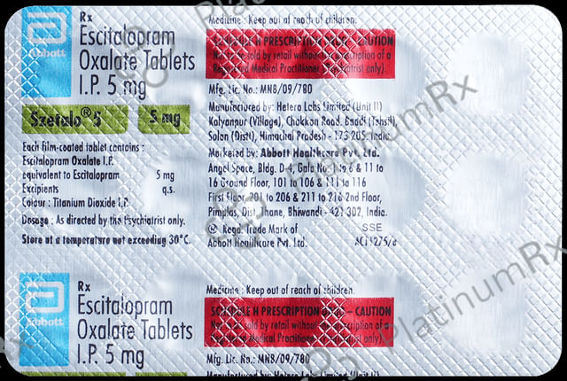 Szetalo 5mg Tablet 15s