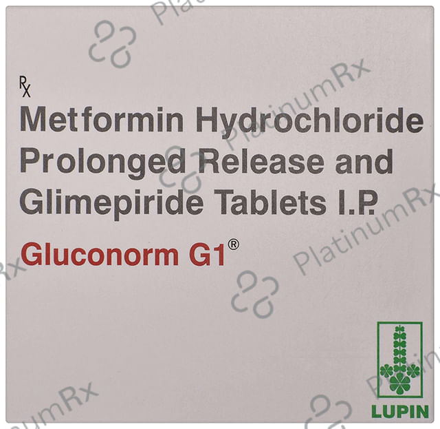 Gluconorm G 1 1/500mg Tablet PR 15s