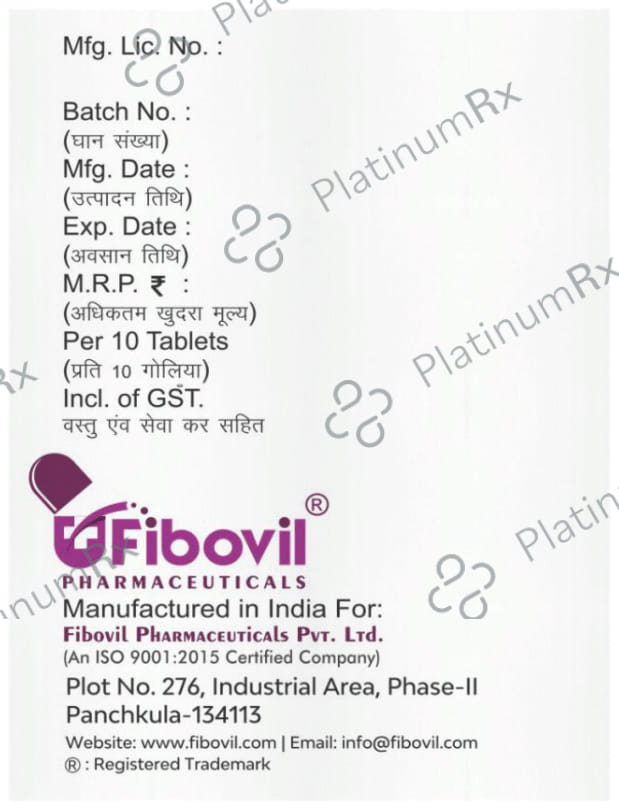 Paravil M 500/325mg Tablet 10s