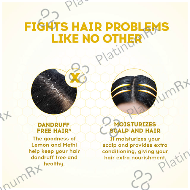 Dabur Vatika Naturals Lemon & Methi Anti Dandruff Shampoo