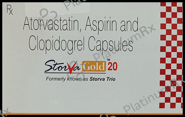 Storva Gold 20/75/75mg Capsule 10s