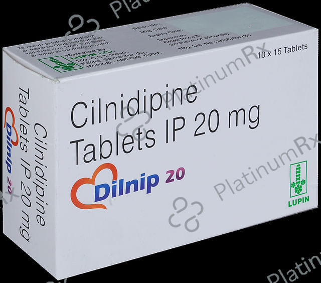 Dilnip 20mg Tablet 15s