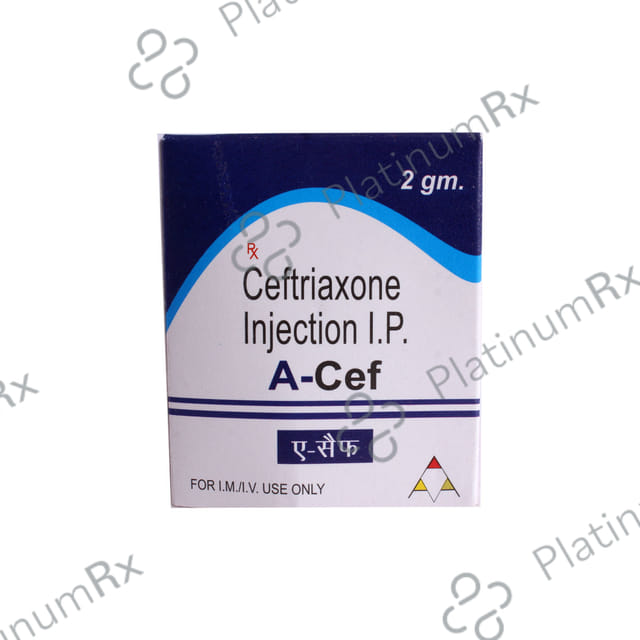 A Cef 2gm Injection 1s