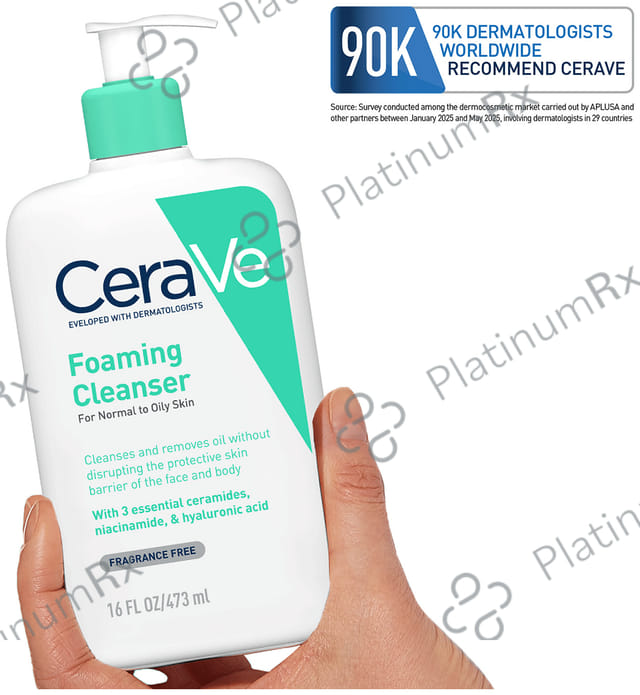 CeraVe Foaming Cleanser for Normal & Oily Skin 473 ml