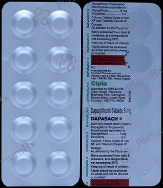 Dapasach 5mg Tablet