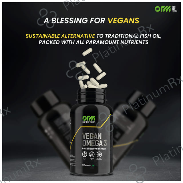 One Rep More Vegan Omega 3 Capsule 60s