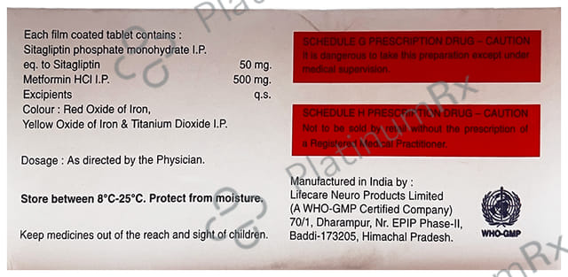 Ixamet M 50/500 Tablet