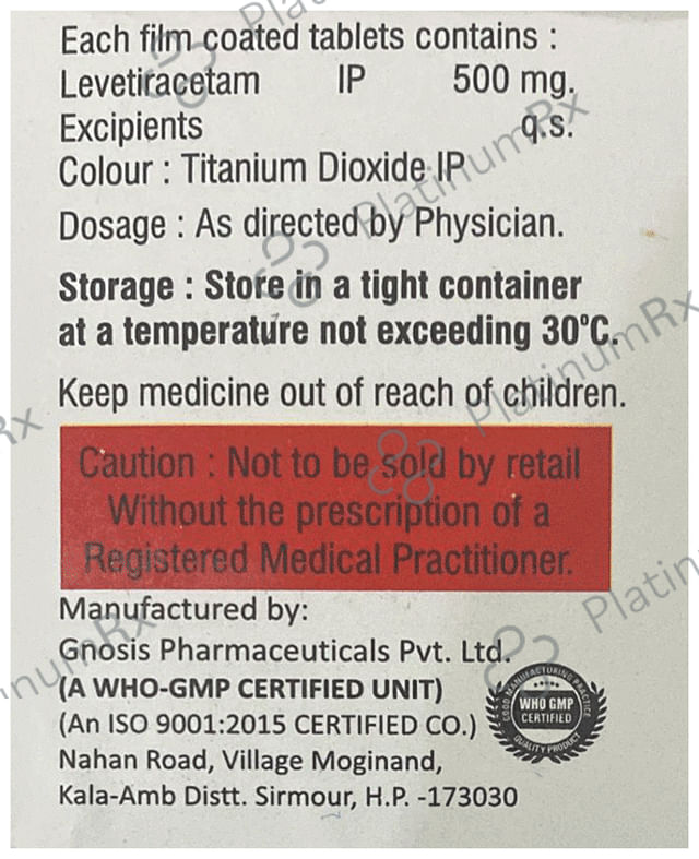 Leviflax 500mg Tablet 10s