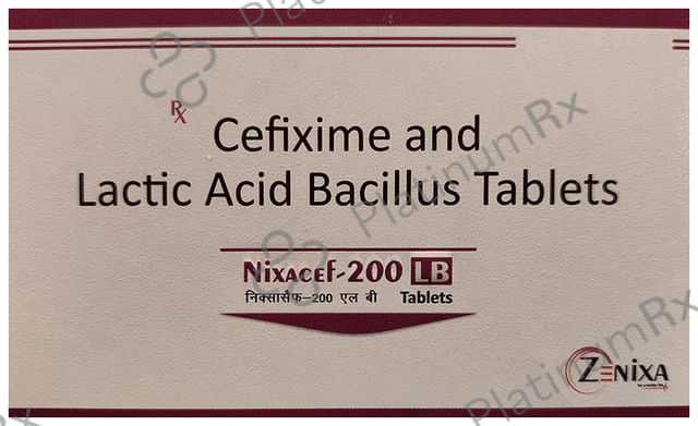 Nixacef 200 LB Tablet