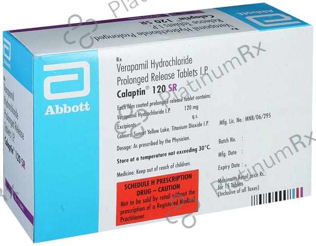 Calaptin 120mg Tablet SR 15s
