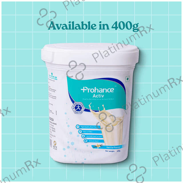 Prohance Activ Nutrition Vanilla Powder 400gm