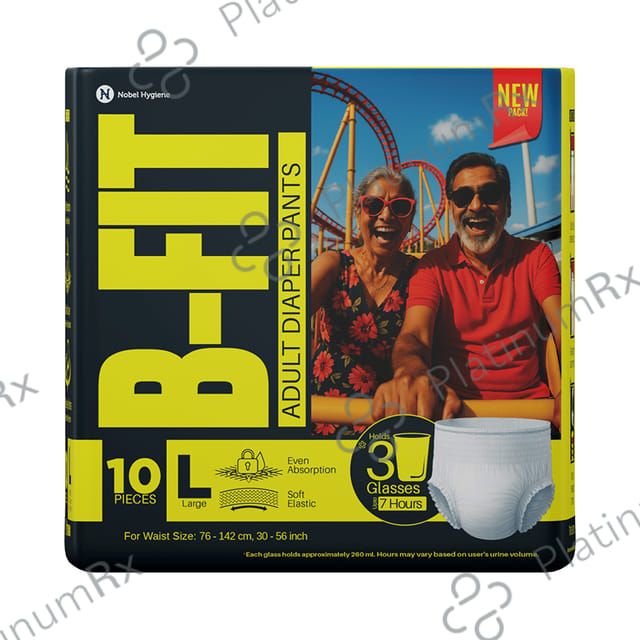 B Fit Adult Diaper Pants Large 10s