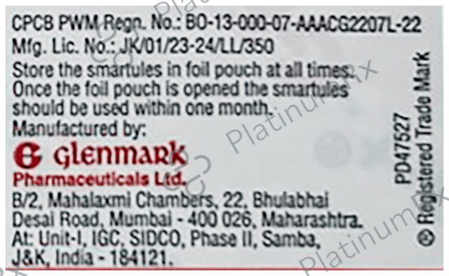 Nebzmart GFB 500/20/25mcg Smartules 5X2ml