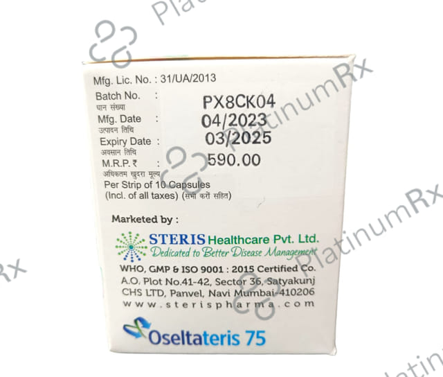 Oseltateris 75mg Capsule 10s