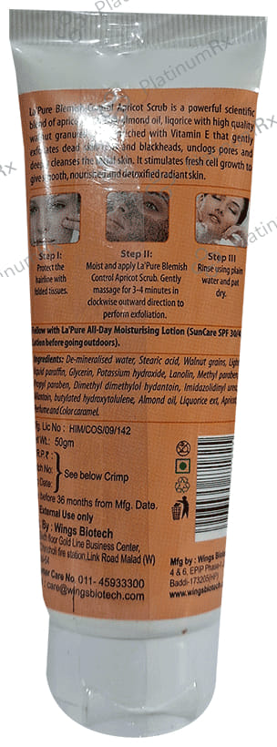 Wings Apricot Scrub (50gm Each)