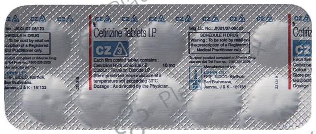 CZ 3 10mg Tablet 10s