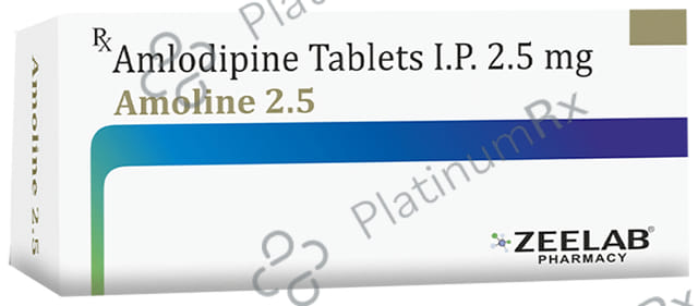 Amoline 2.5mg Tablet 10s
