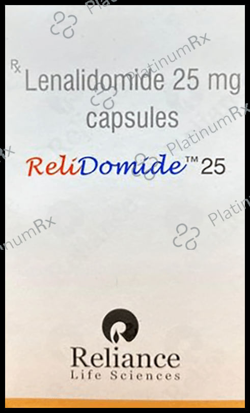 Relidomide 25mg Capsule 21s