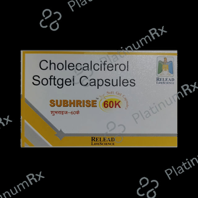 Subhrise 60K Soft Gel Capsule 4s