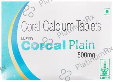Corcal Plain 500mg Tablet
