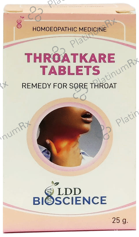 LDD Bioscience Throatkare Tablet