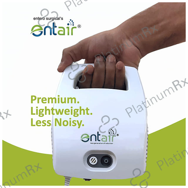 Carent JK 15 Entair Portable Mesh Nebulizer Machine White