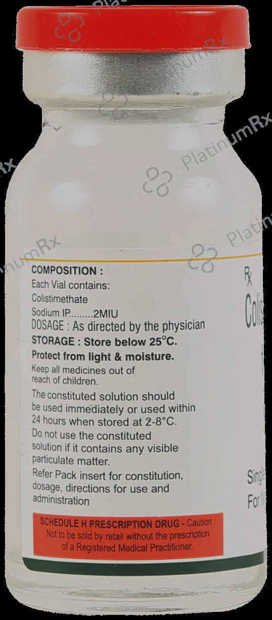 Colistin 2Million IU Injection 1 Injection
