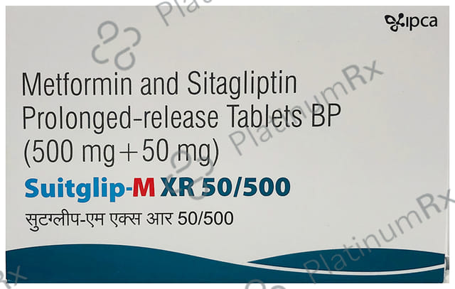 Suitglip M XR 50/500 Tablet