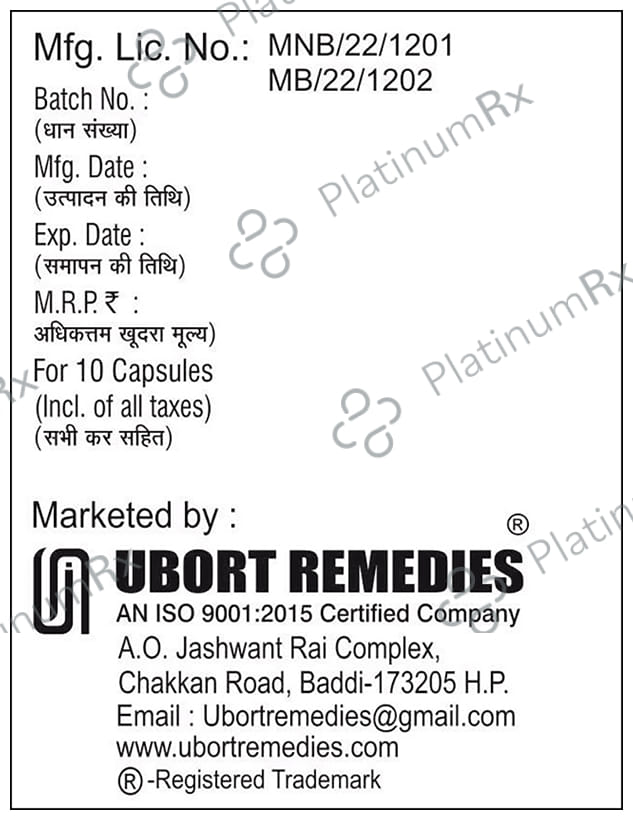 Uborab ETO Capsule SR 10s