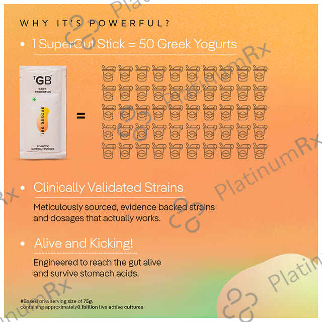 The Good Bug IBS Rescue Powder (5gm Each)