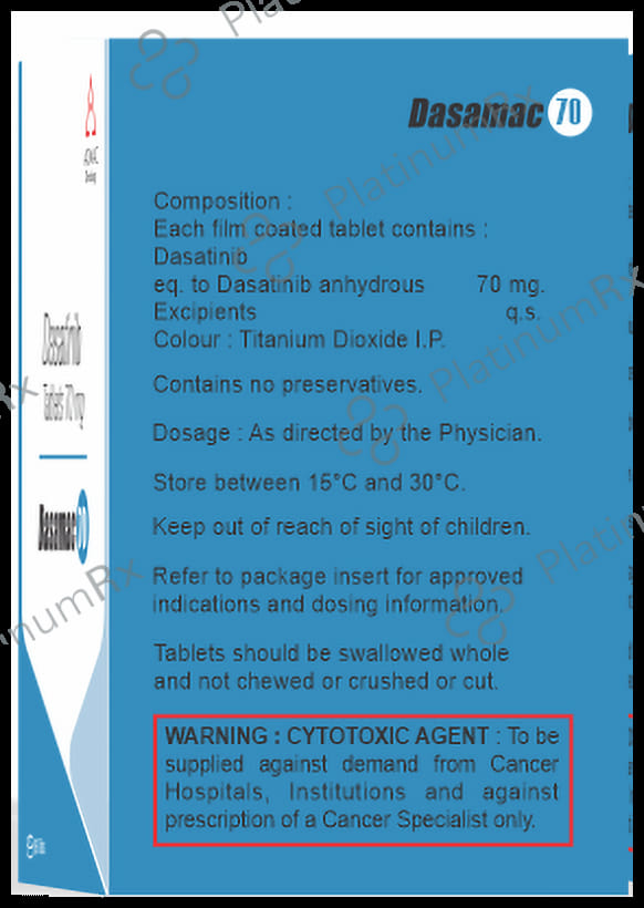 Dasamac 70mg Tablet 60s