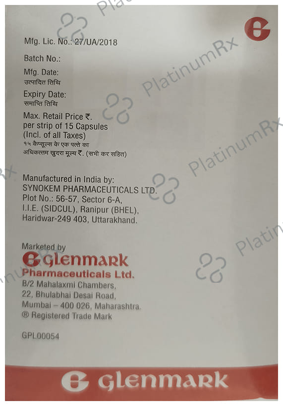 Razel Gold 20/75mg Capsule 15s