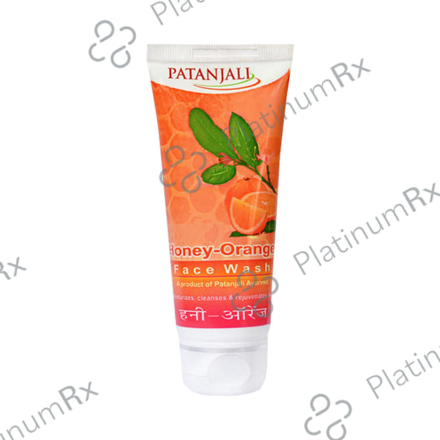 Patanjali Ayurveda Honey Orange Face Wash