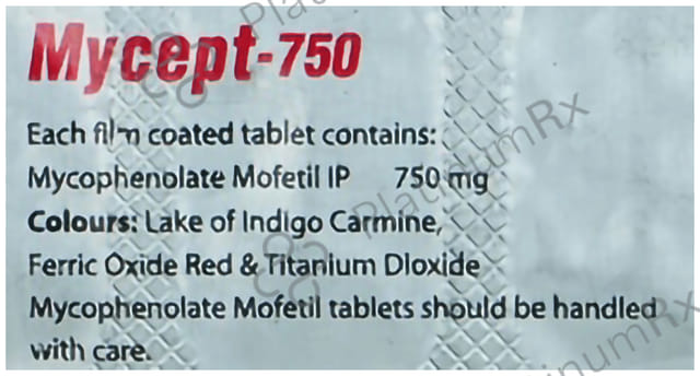 Mycept 750mg Tablet 10s
